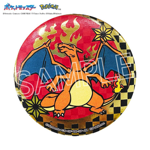 『ポケットモンスター』切り絵シリーズ 箔押し缶バッジ B BOX(6個入)