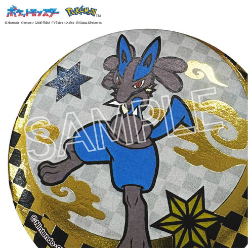 『ポケットモンスター』切り絵シリーズ 箔押し缶バッジ B BOX(6個入)