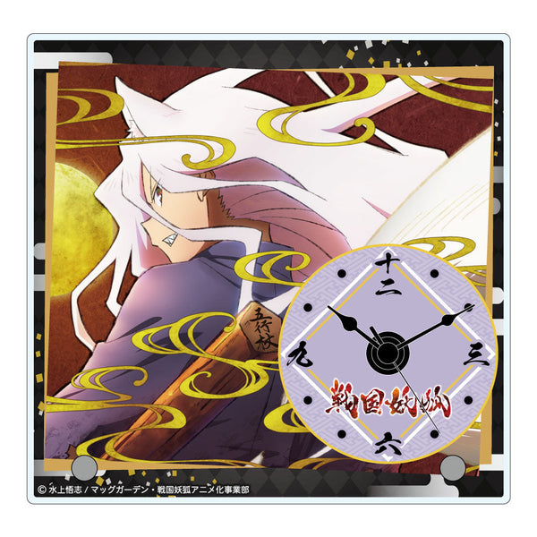 『戦国妖狐』テーブルクロック キービジュアル