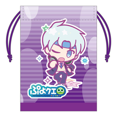 『ぷよクエカフェ2025』ミニ巾着 幾星学園のシェゾ