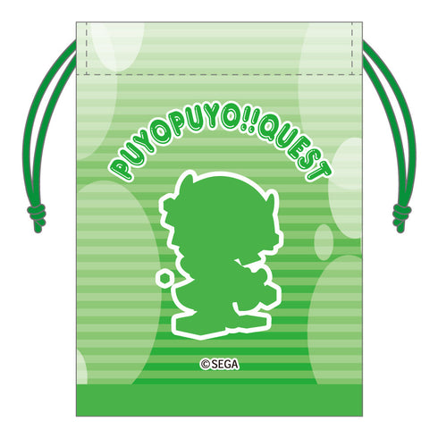 『ぷよクエカフェ2025』ミニ巾着 幾星学園のドラコ