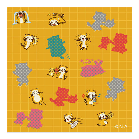 『トゥーンラスカル』ハンカチタオルC