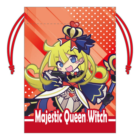 『ぷよぷよ』ミニ巾着 女王さまのウィッチ