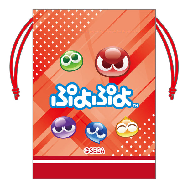 『ぷよぷよ』ミニ巾着 にゃんこのあやしいクルーク