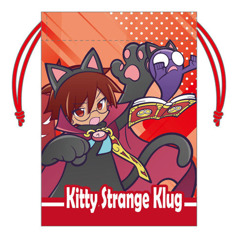 『ぷよぷよ』ミニ巾着 にゃんこのあやしいクルーク