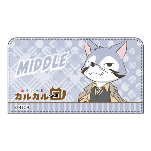 『あらいぐま カルカル団』ミニウォレット ミドル