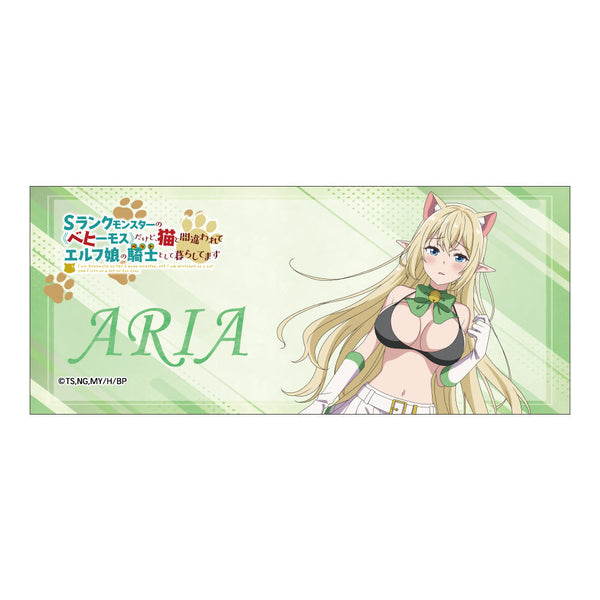 『Sランクモンスターの《ベヒーモス》だけど、猫と間違われてエルフ娘の騎士(ペット)として暮らしてます』描き下ろし マグカップ アリア