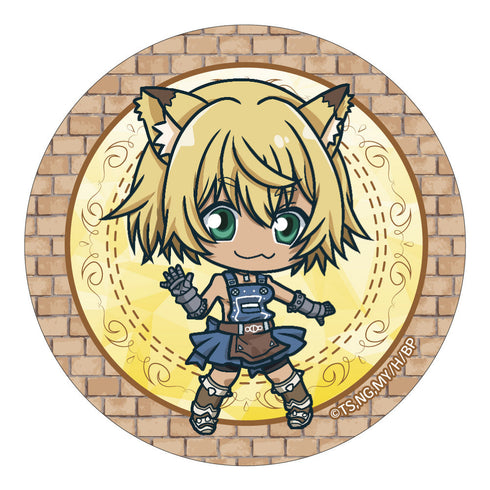 『Sランクモンスターの《ベヒーモス》だけど、猫と間違われてエルフ娘の騎士(ペット)として暮らしてます』トレーディング缶バッジ【BOX】