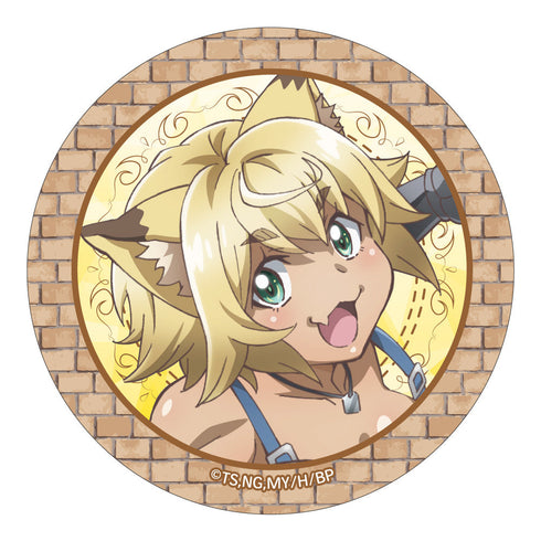 『Sランクモンスターの《ベヒーモス》だけど、猫と間違われてエルフ娘の騎士(ペット)として暮らしてます』トレーディング缶バッジ【BOX】