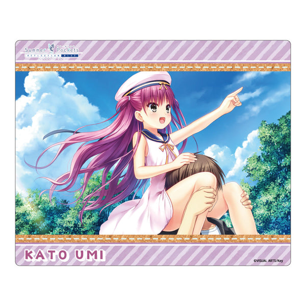 『Summer Pockets REFLECTION BLUE』マウスパッド 加藤うみ