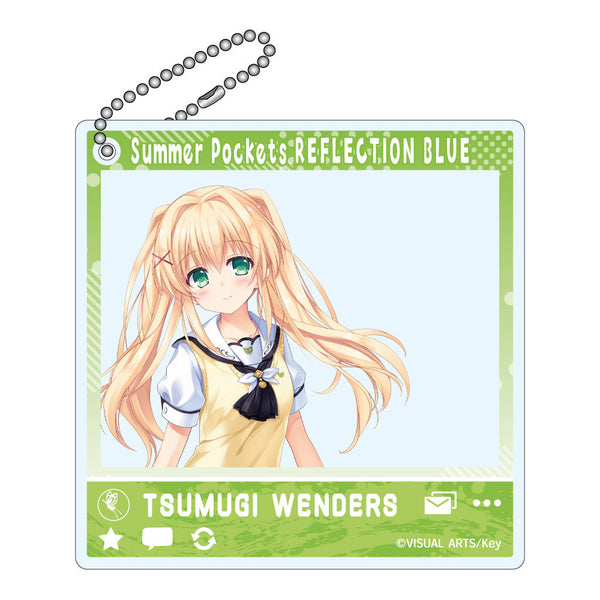 『Summer Pockets REFLECTION BLUE』SNSぽいアクリルキーホルダー 紬ヴェンダース