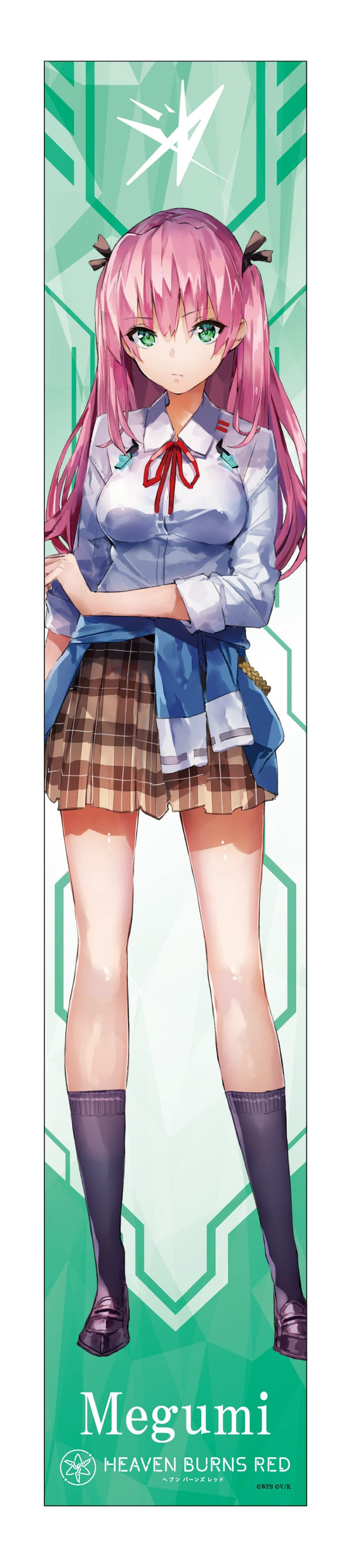 『ヘブンバーンズレッド』マフラータオル 逢川めぐみ