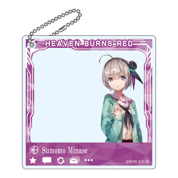 『ヘブンバーンズレッド』SNSぽいアクリルキーホルダー 水瀬すもも