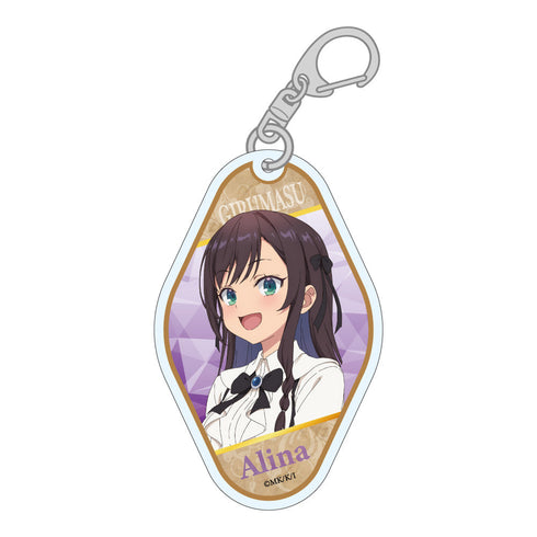 『ギルドの受付嬢ですが、残業は嫌なのでボスをソロ討伐しようと思います』アクリルキーホルダー アリナ・クローバー