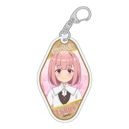 『ギルドの受付嬢ですが、残業は嫌なのでボスをソロ討伐しようと思います』アクリルキーホルダー ルルリ・アシュフォード