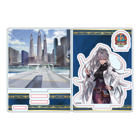 『チェインクロニクル』ミニアクリルジオラマ <ミユキ(時空軍)>