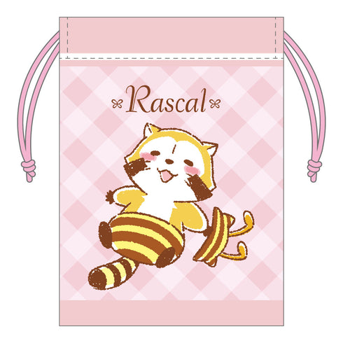 『ラスカル』FlowerDesignみつばち ミニ巾着 C