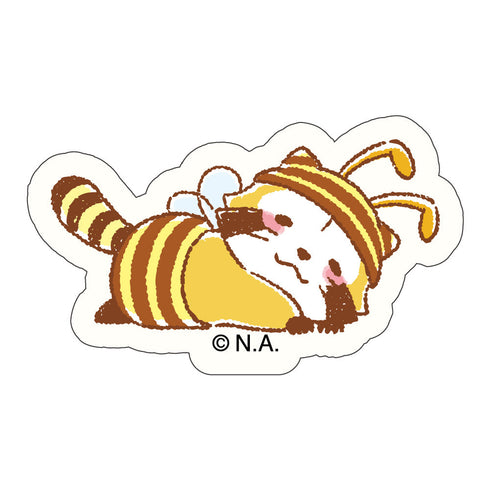 『ラスカル』FlowerDesignみつばち フレークステッカー