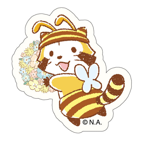 『ラスカル』FlowerDesignみつばち フレークステッカー