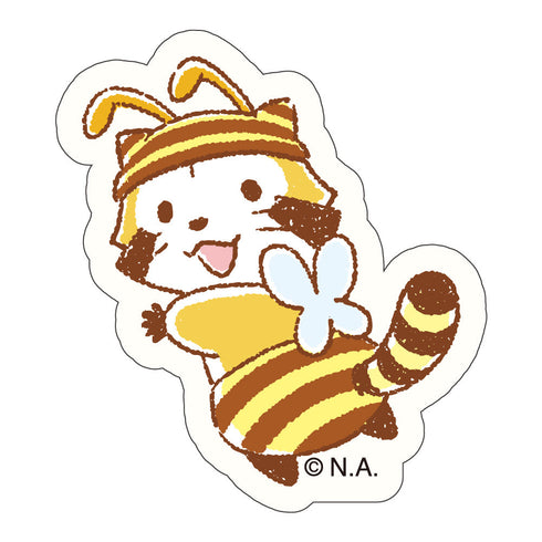 『ラスカル』FlowerDesignみつばち フレークステッカー