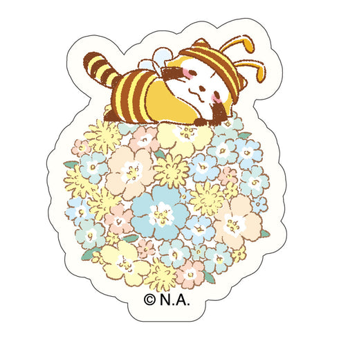『ラスカル』FlowerDesignみつばち フレークステッカー