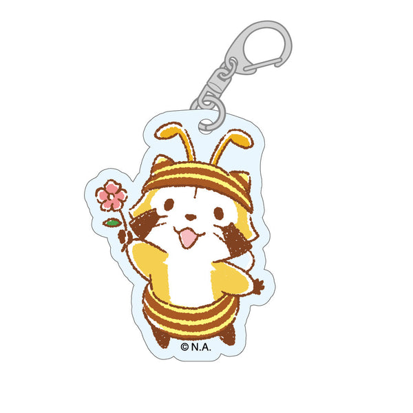 『ラスカル』FlowerDesignみつばち アクリルキーホルダー A