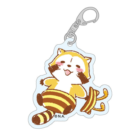 『ラスカル』FlowerDesignみつばち アクリルキーホルダー B