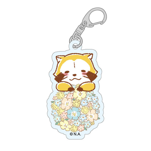 『ラスカル』FlowerDesignみつばち アクリルキーホルダー D