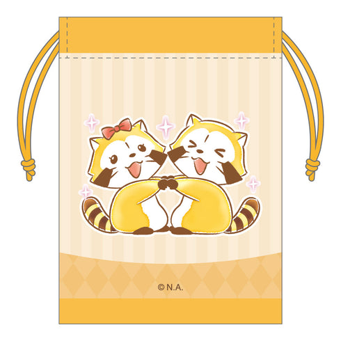 『ラスカル』秋ver. ミニ巾着 A