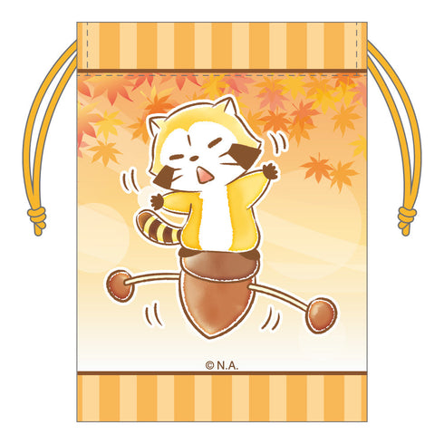 『ラスカル』秋ver. ミニ巾着 B