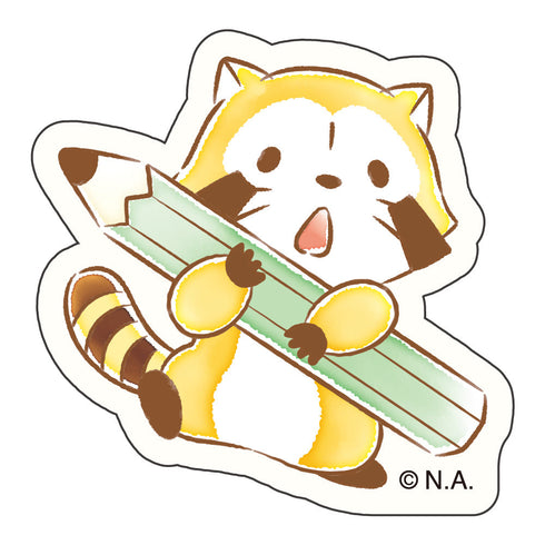 『ラスカル』秋ver. フレークステッカー