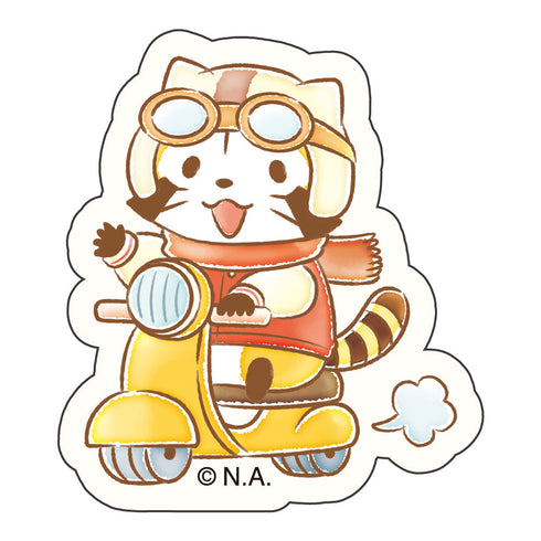 『ラスカル』秋ver. フレークステッカー