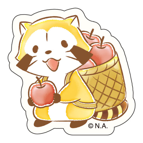 『ラスカル』秋ver. フレークステッカー