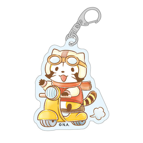 『ラスカル』秋ver. アクリルキーホルダー D