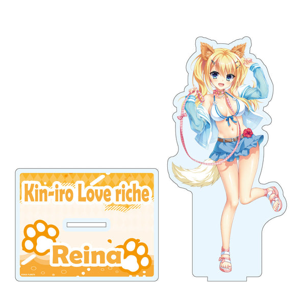 『金色ラブリッチェ』描き下ろし おっきいアクリルスタンド 妃玲奈 わんこver.