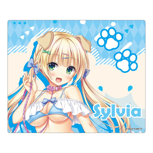 『金色ラブリッチェ』描き下ろし マウスパッド シルヴィア・ル・クルスクラウン・ソルティレージュ・シスア わんこver.