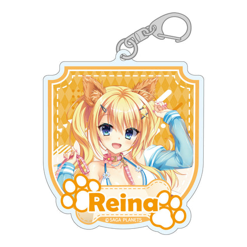 『金色ラブリッチェ』描き下ろし アクリルキーホルダー 妃玲奈 わんこver.