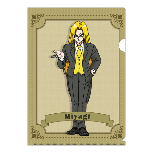 『南国少年パプワくん』描き下ろし クリアファイル ミヤギ 執事ver.