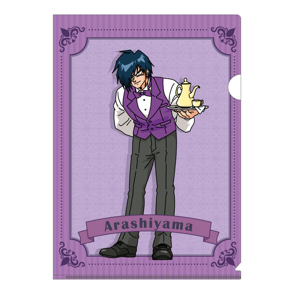 『南国少年パプワくん』描き下ろし クリアファイル アラシヤマ 執事ver.