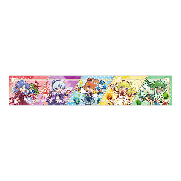 『ぷよぷよ』マフラータオル 幾星学園ver.初代メンバー