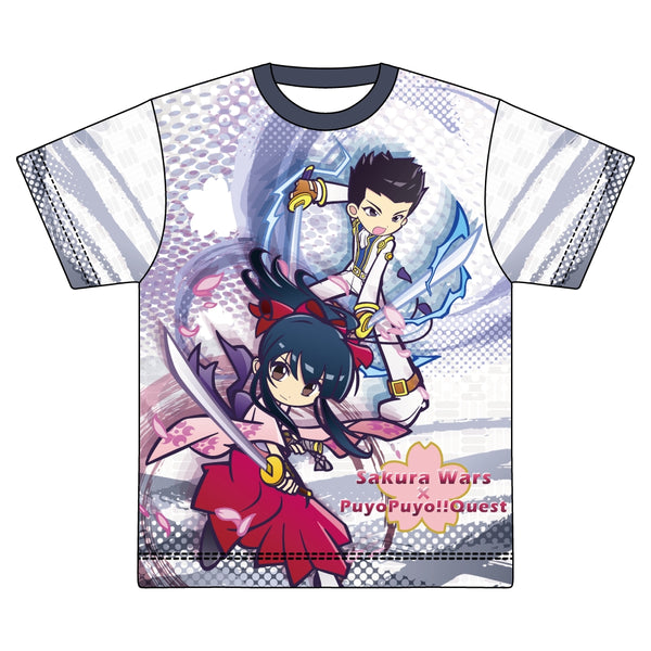 『ぷよぷよ』フルグラフィックTシャツ サクラ大戦コラボイラストbyぷよクエ
