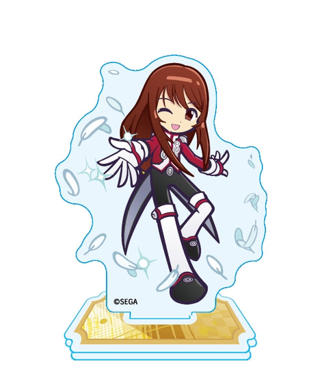 "Puyo Puyo" Acrylic Stand: Erika Fontaine - Sakura Wars Collaboration Illustration by Puyo Quest