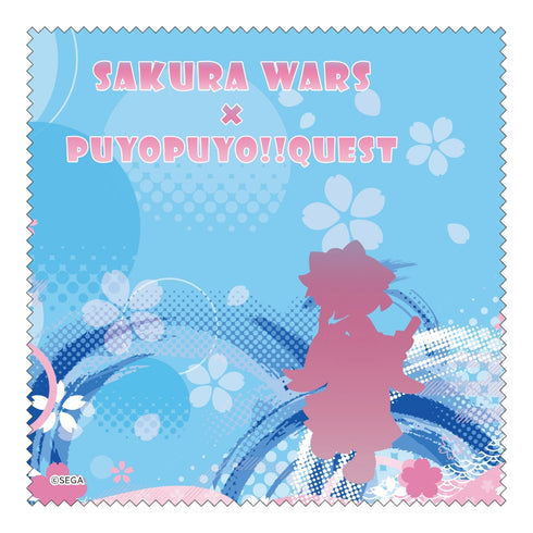 "Puyo Puyo" Cleaning Cloth: Arle Ver. Sakura — Sakura Wars Collaboration Illustration by Puyo Quest