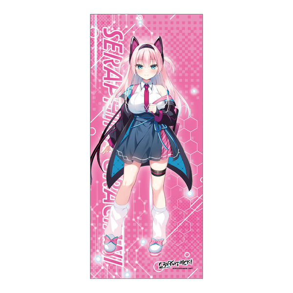 "CRACK≡TRICK!" Face Towel: Seraphina Glashani