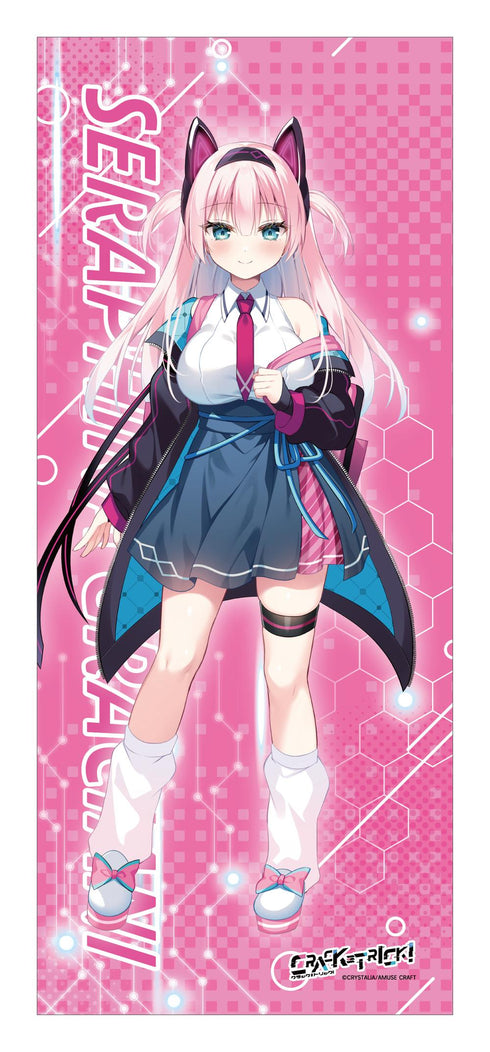 "CRACK≡TRICK!" Face Towel: Seraphina Glashani