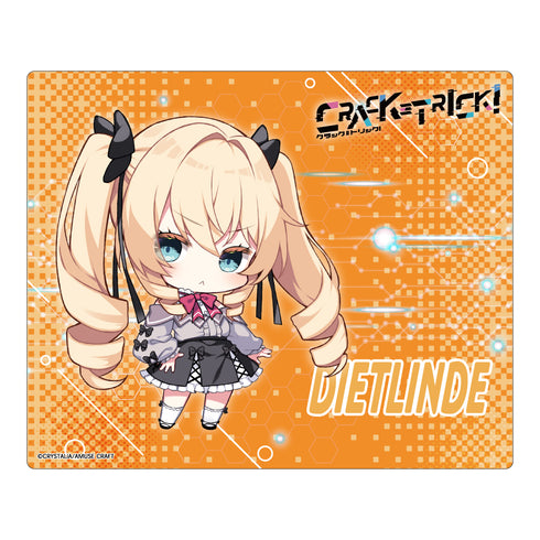 "CRACK≡TRICK!" Mouse Pad: Dietlinde Forgan