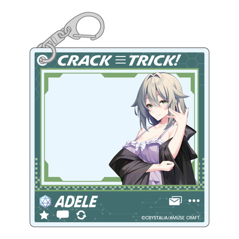 《CRACK≡TRICK!》社交媒體風格壓克力鑰匙圈 阿黛勒・福爾根