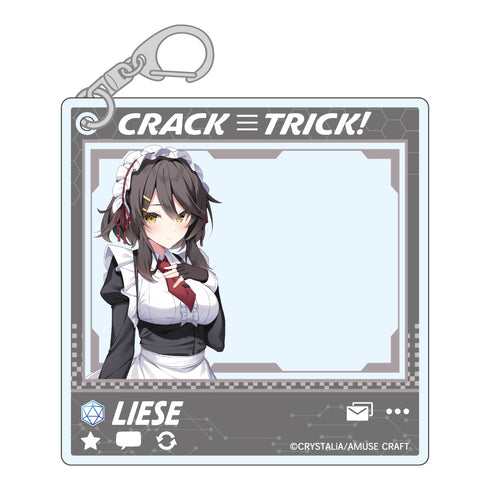 『CRACK≡TRICK!』SNSぽいアクリルキーホルダー リーゼ・アシュクロフト