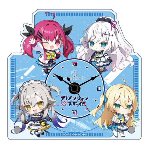 《Dimension凸橡膠!!》桌鐘