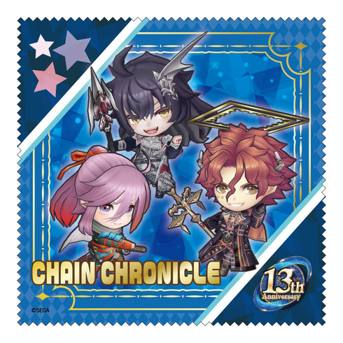 "Chain Chronicle" Cleaning Cloth: Members of the Future of Amagi